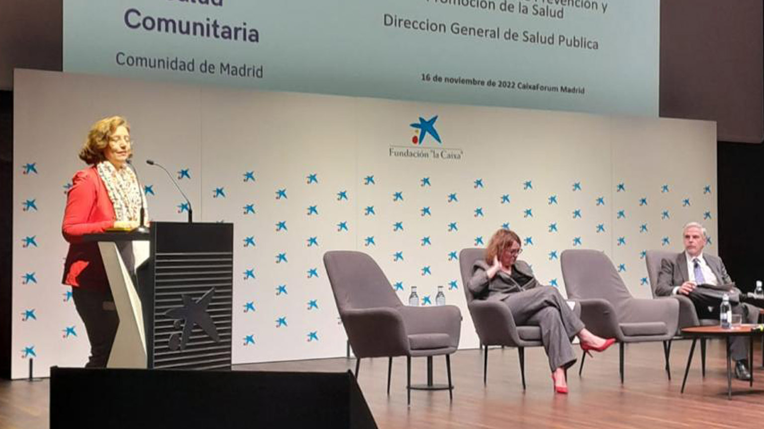 El pasado mes de noviembre de 2022 se celebró en el Caixa Forum la primera Jornada de Salud Comunitaria del Comunidad de Madrid.